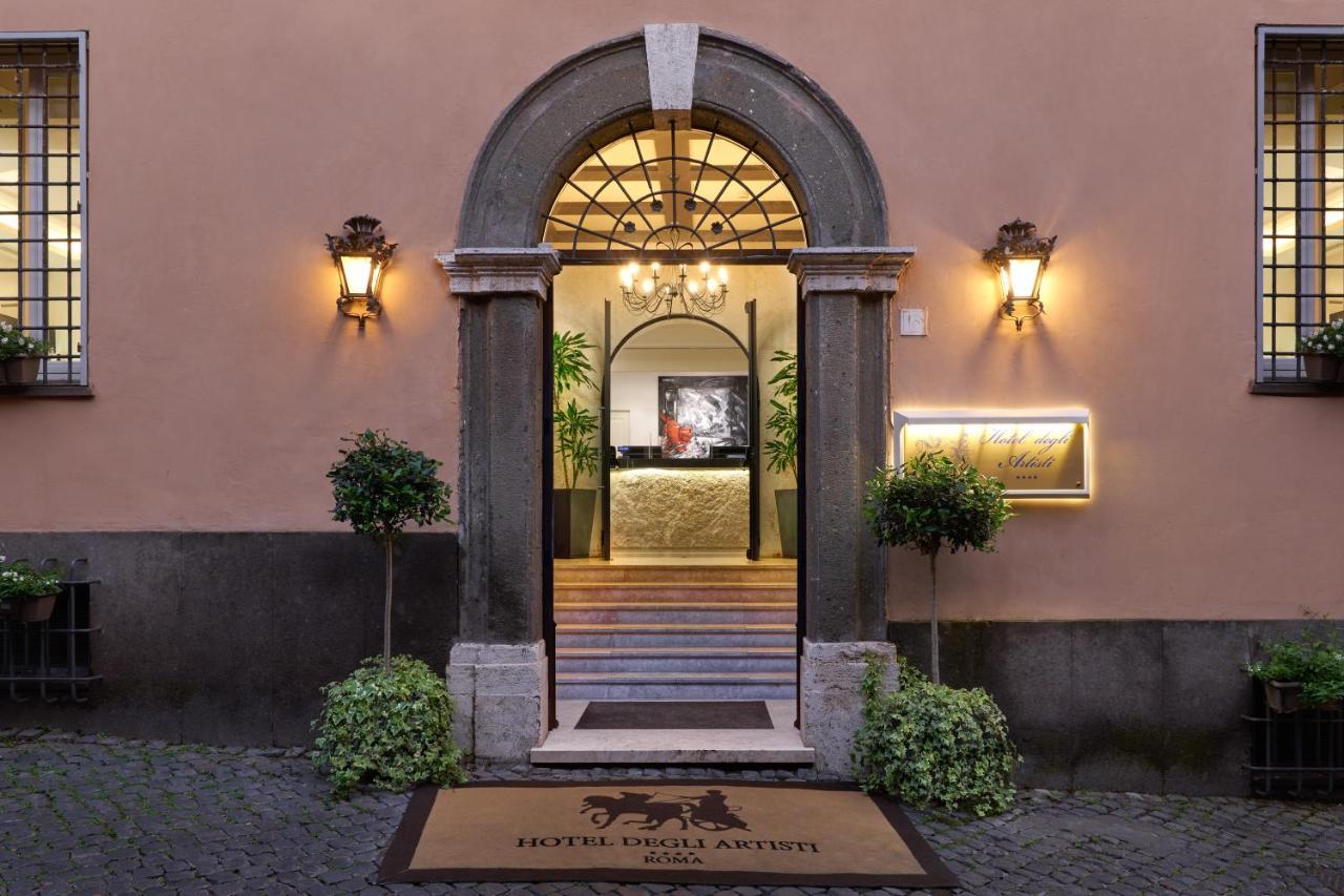 Hotel Degli Artisti Roma Exterior foto